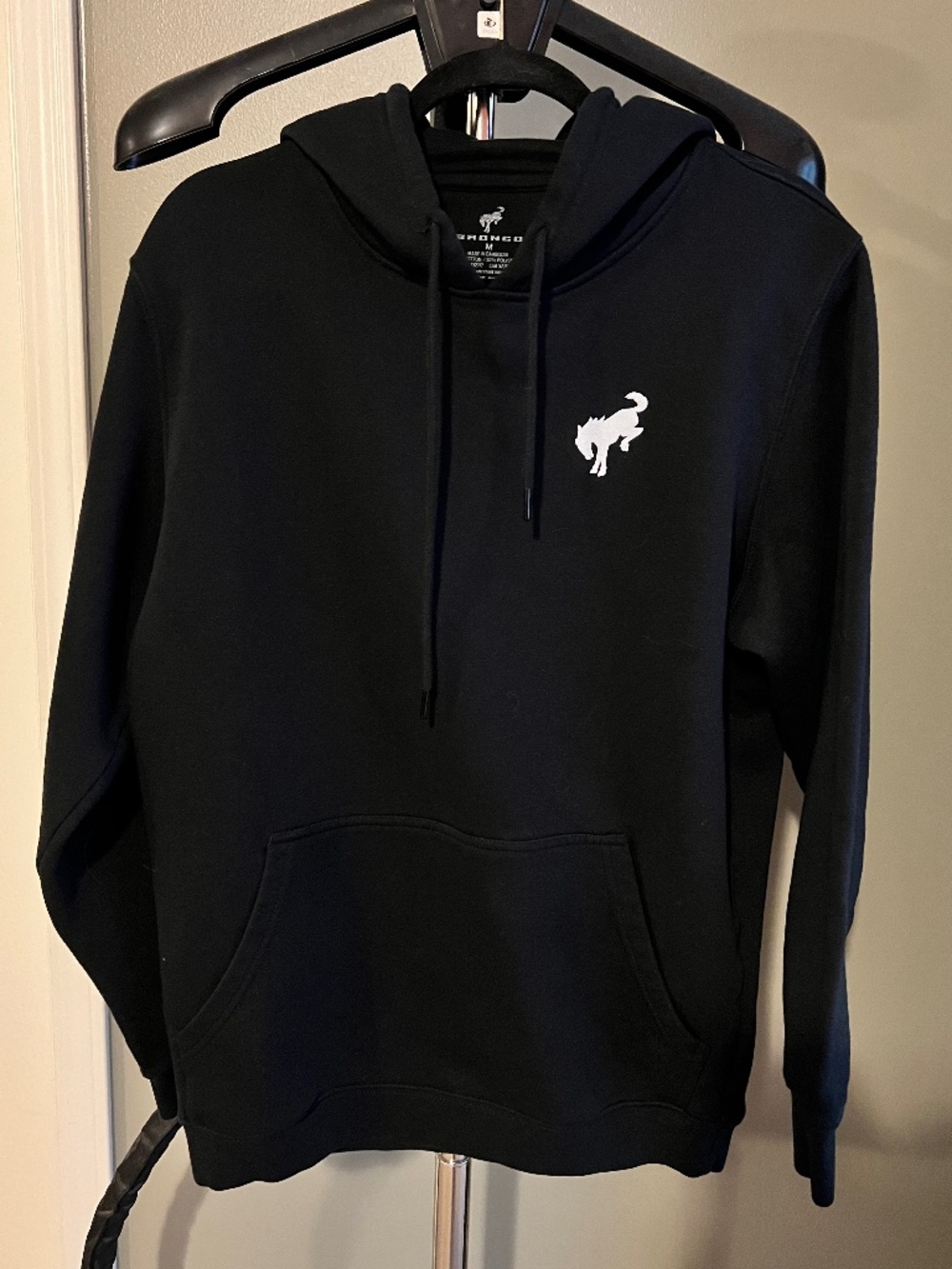 Bronco Logo Hoodie - Men's Medium - Excellent Condition